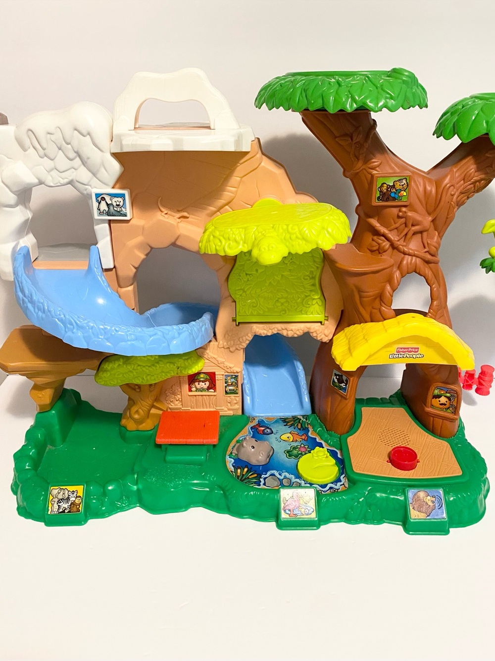 Fisher Price Little People Zoo Talkers Playset 2011 Animal Aquarium Toy